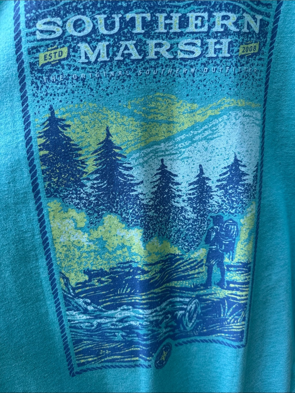 Southern Marsh Men’s Short-Sleeve Pocket Tee - Picture 5 of 5